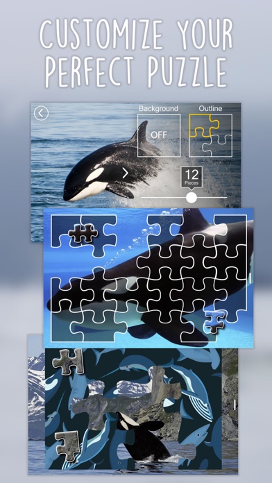 Screenshot #2 pour Puzzles Orca Pour Les Enfants Puzzle Édition Gratuite De Merveille