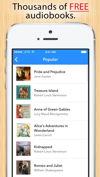Audiobooks - Thousands of free Audiobooks and Podcasts. screenshot-0