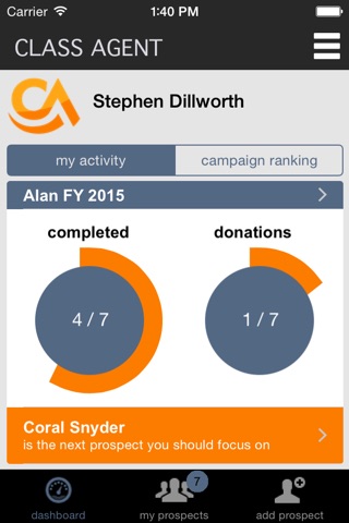 Volunteer Network Fundraising screenshot 2