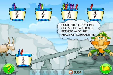 Fractions & Smart Pirates. Lite screenshot 3