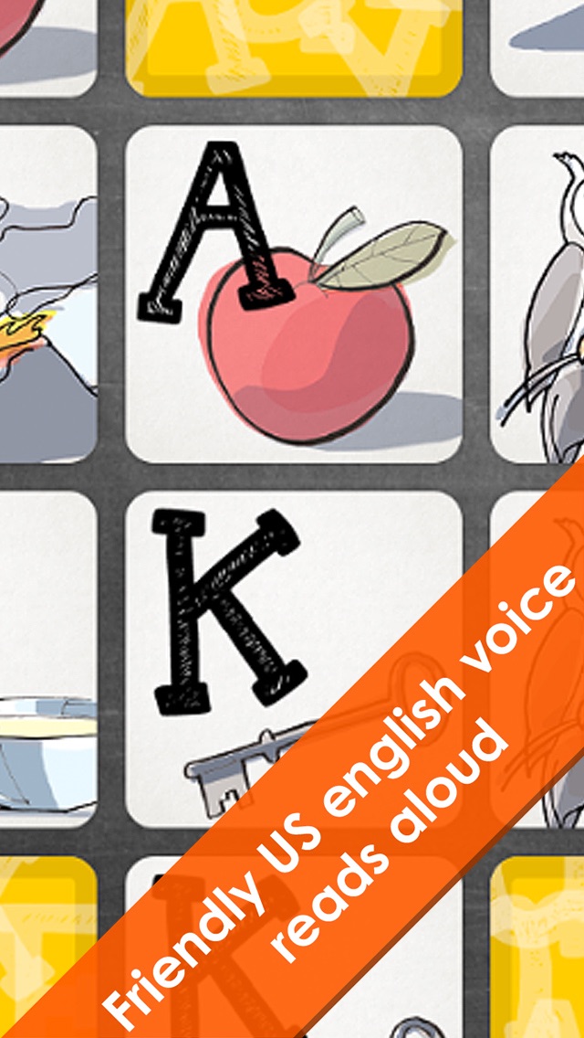 Screenshot #2 pour ABC Memory - Capital letters (US english)