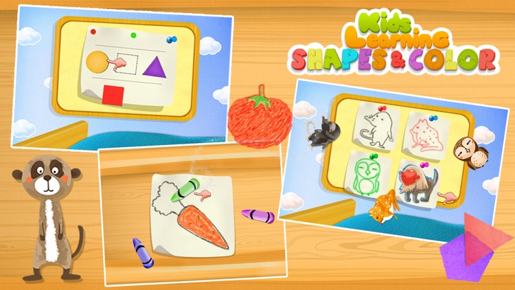 Kids Learning Shapes & Color