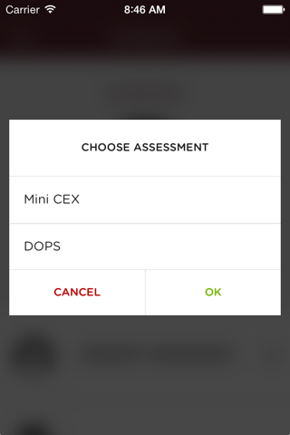 RACS IMG DOPS/MCEX Assessments screenshot 3