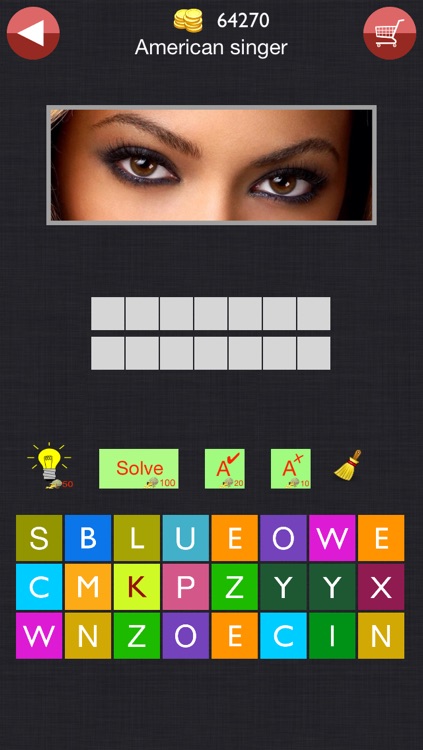 Celeb Eyes Pro Quiz - Guess who's the Celebrity Icon Photo Trivia IQ Test  by Vikas Jain