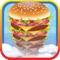 Sky Burger Chef Mania - Free cooking game for baby girls and boys