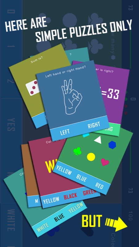 Two Fingers, but only one brain (2 F 1 B) - Split Brain Teaser, Cranial Quiz Puzzle Challenge Game screenshot 1