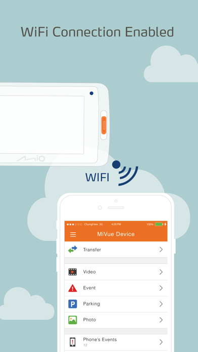 MiVue screenshot
