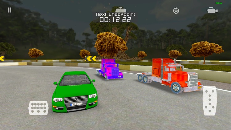 The Chase Racing : Realistic 3D lorry and Car driver racing game screenshot-3