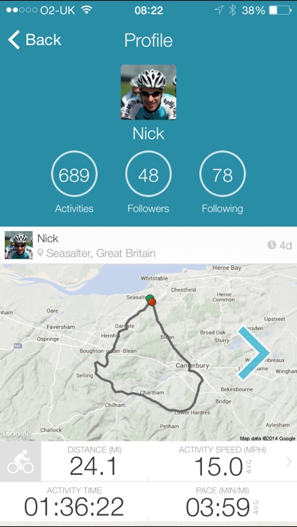 Map My Tracks Pro - GPS cycling walking running