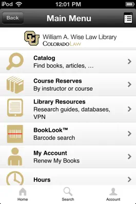 Game screenshot CU Boulder Wise Law Library apk