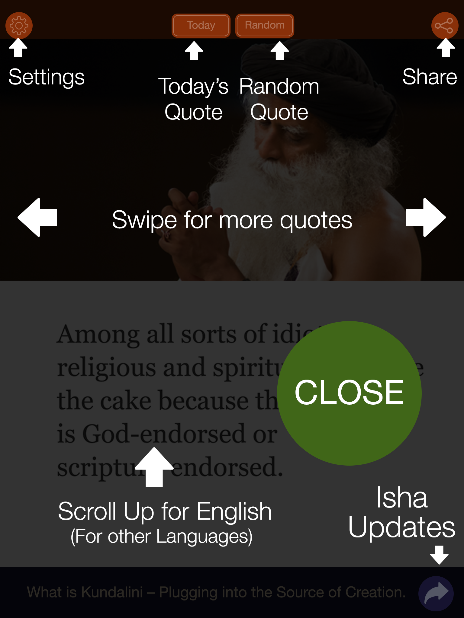 Mystic Quotes - Sadhguru