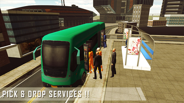 Real City Bus Driver 3D Simulator 2016