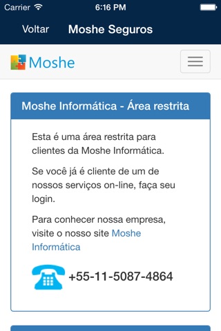 Moshe Informática screenshot 2