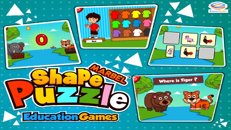 Marbel Shape Puzzle