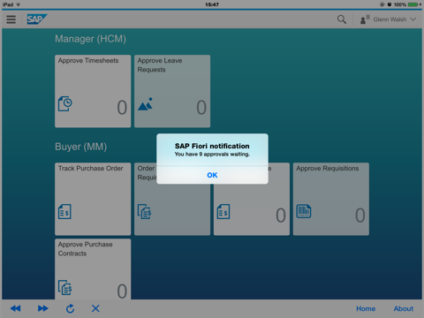 Screenshot #5 pour SAP Fiori Notifier
