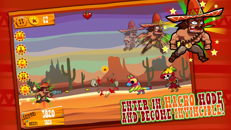 Macho Dash - Jogo Gratuito de Aventura screenshot 3