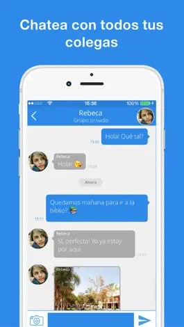 Game screenshot Polixat - La app de chat para la Universitat Politècnica de València hack