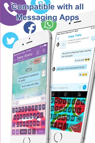 Custom Keyboard Rainbow : Cute Color & Wallpaper Keyboard Designs Themes Style Photo Skins screenshot 4