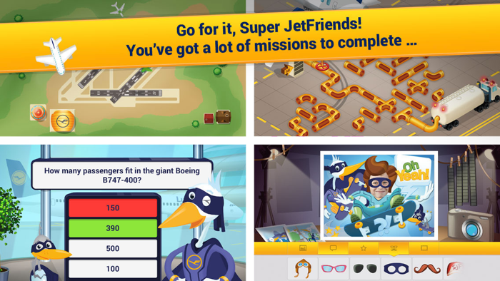 Super JetFriends – Games and Adventures at the Airport
