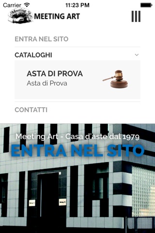 Meeting Art - La prima Casa d'Aste in Italia screenshot 2