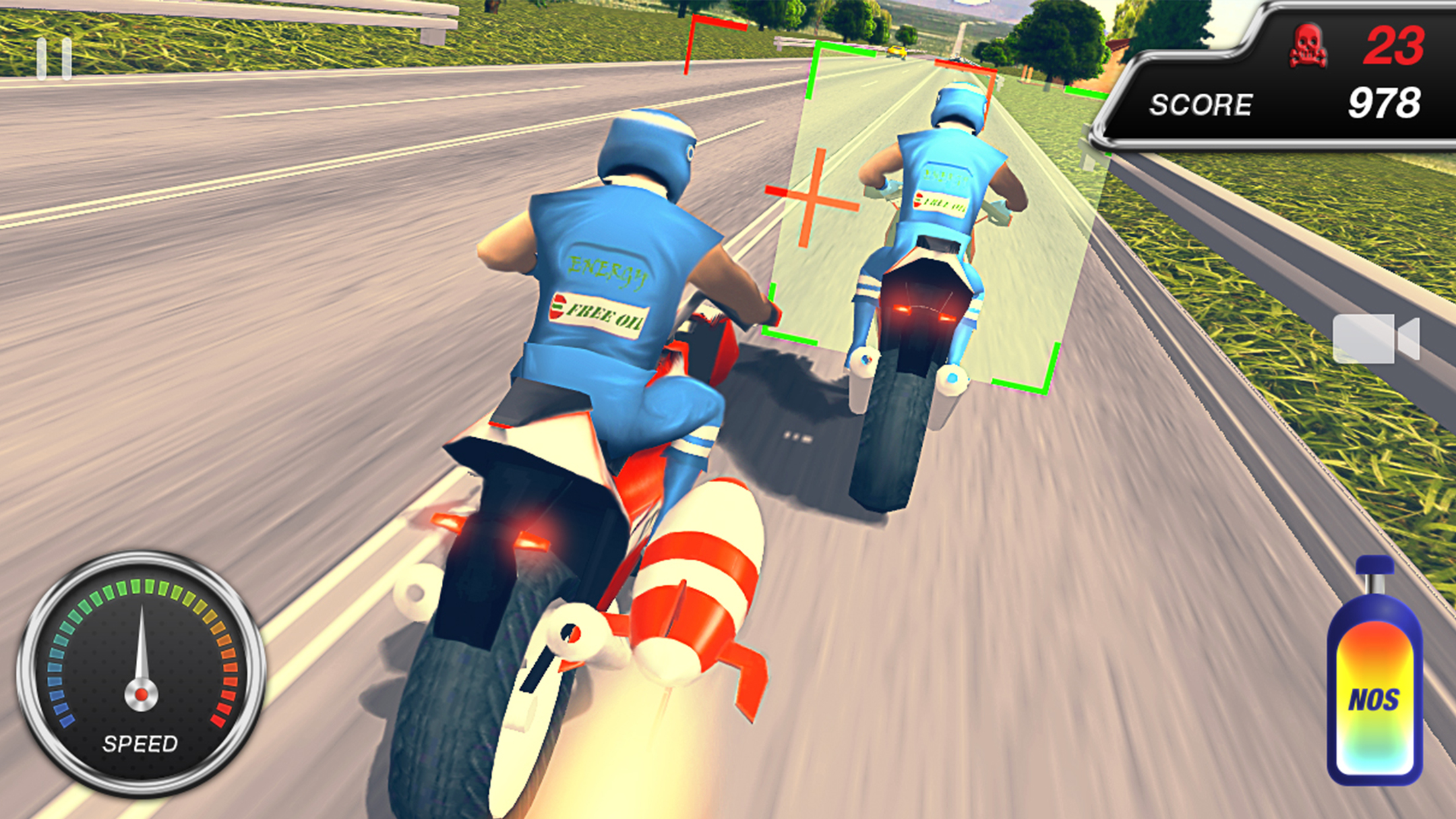 Moto Rash 3D screenshot 2