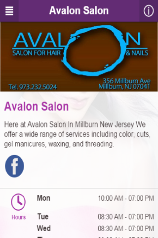 Avalon Salon screenshot 2