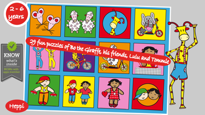 Screenshot #1 pour Les Puzzles de Bo la Girafe