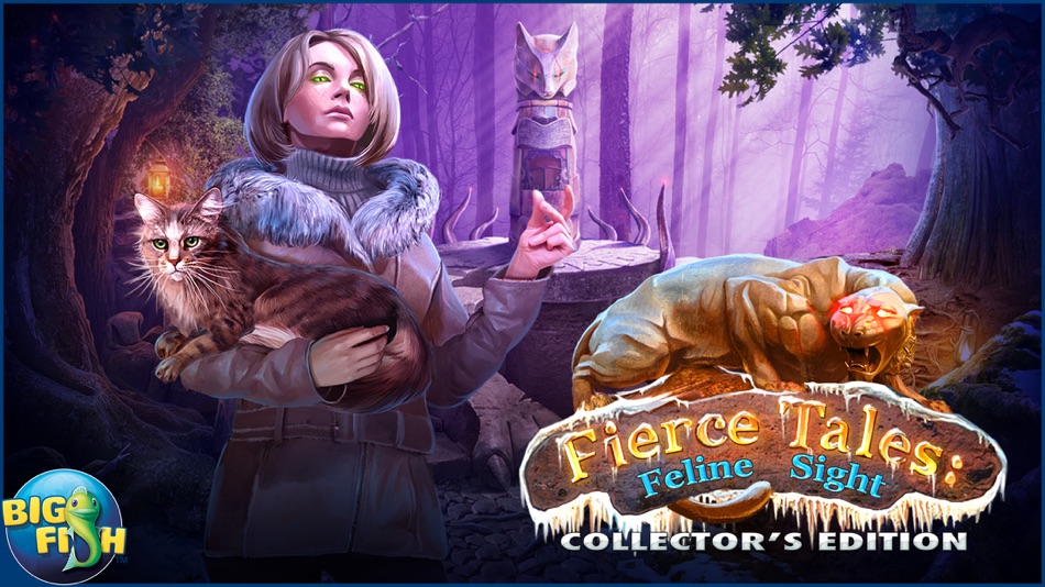 #5. Fierce Tales: Feline Sight - A Hidden Objects Mystery Game (iOS) 由: Big Fish Games, Inc