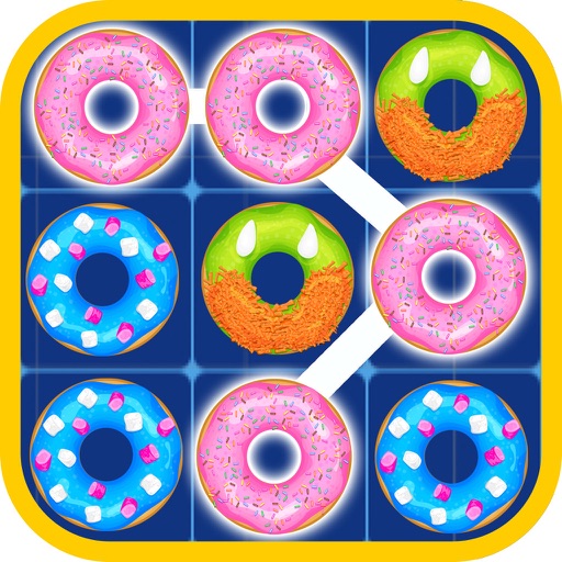 donut link pazzle game iOS App