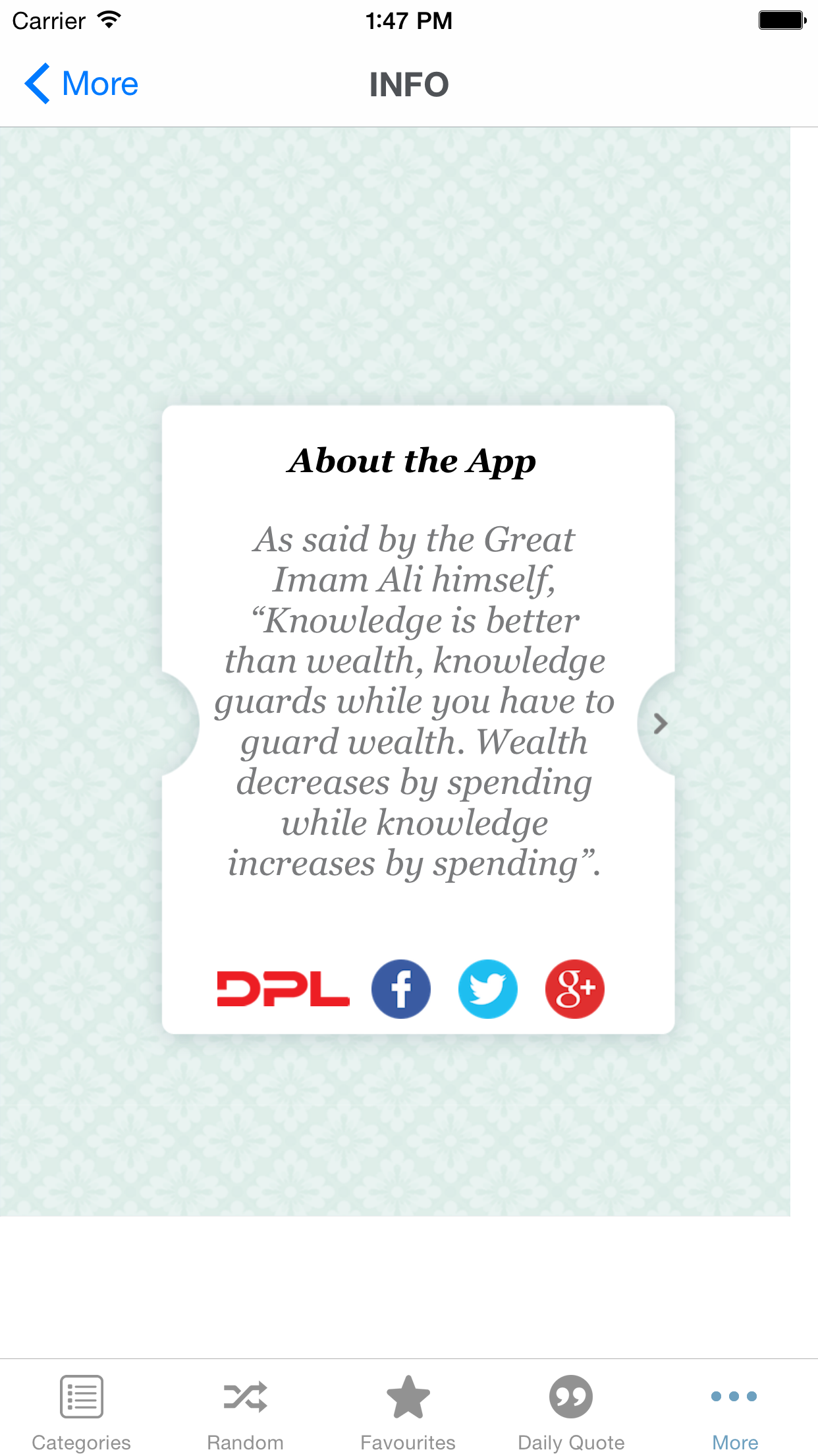 Quotes Of Hazrat Ali