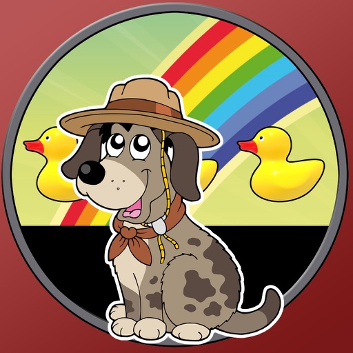 dogs and carnival shooting for kids - free game icon