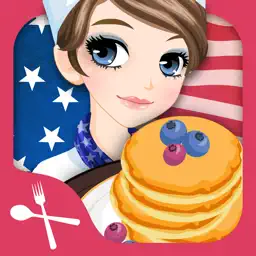 American Pancakes - learn how to make delicious pancakes with this cooking game! app icon