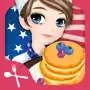 American Pancakes - learn how to make delicious pancakes with this cooking game!