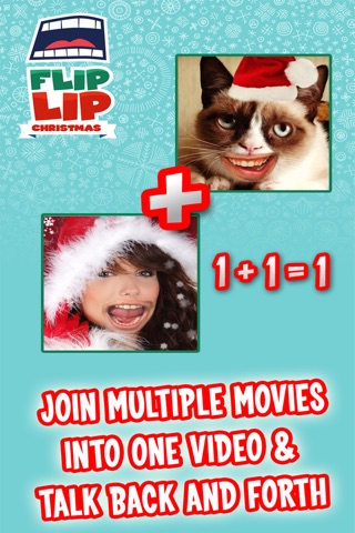 FlipLip Christmas Lip-Sync Mouth Replace Video Maker screenshot 2