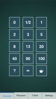 scrum poker planning (cards) iphone screenshot 2