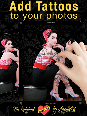 Screenshot #4 pour Tattoo You - Add tattoos to your photos