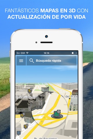 NLife Western Europe Premium - Offline GPS Navigation, Traffic & Maps screenshot 2