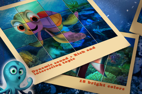 Color Puzzle Of Finding Angry Octopus Fish ™ screenshot 4