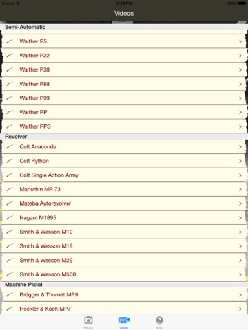 Shooting Guns iPad screenshot