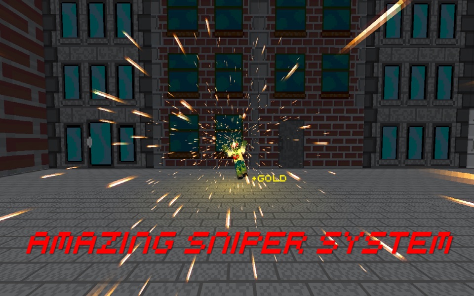 PixelSniper - Zombie Hunter Sniper Mini Survival Game screenshot 4