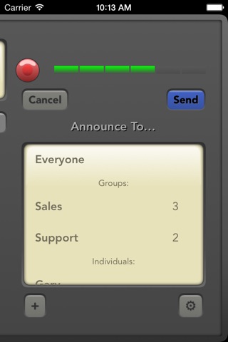 Echoes - Voice announcements made quick and easy screenshot 2