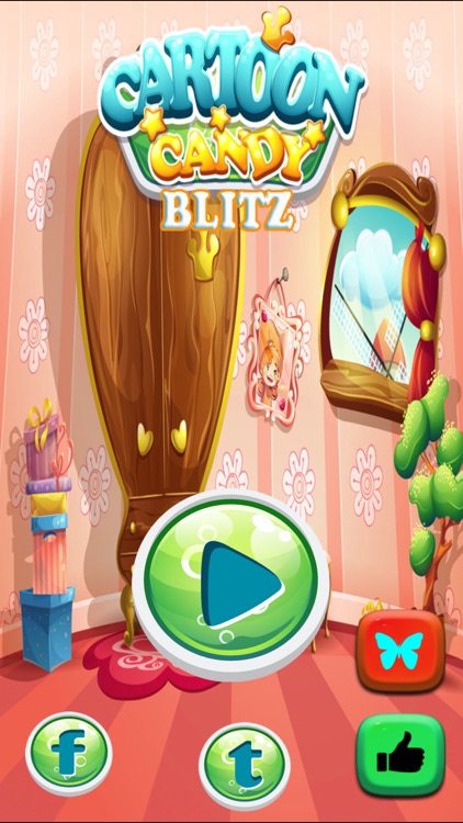 Cartoon Candy Blitz - Match Three Jelly Candies To Win