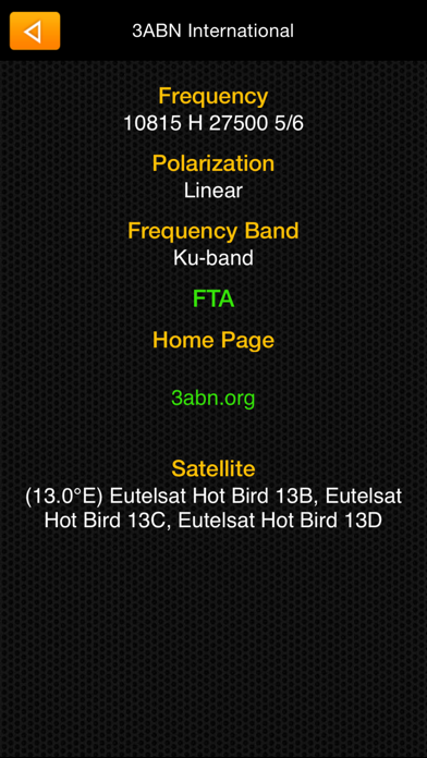 Screenshot #3 pour Satellite Transponders