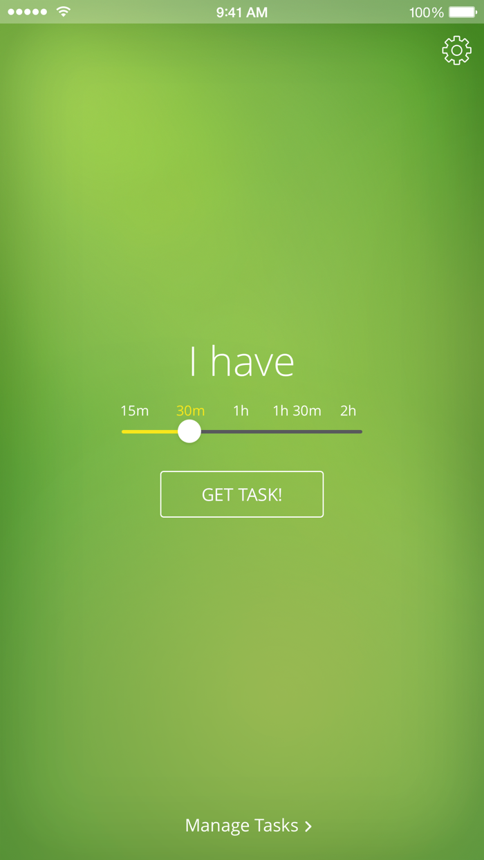 Get Task - Random Chores For Your Spare Time