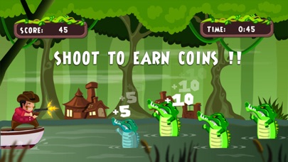 How to cancel & delete Angry Crocodile Attack – shoot down hungry swamp crocs with your sharp shooter skills from iphone & ipad 2