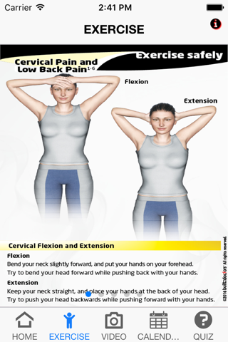 Exercise Cervical & Low Back Pain screenshot 2