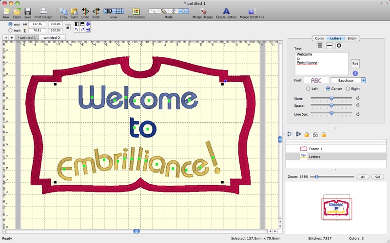 Embrilliance serial numbers