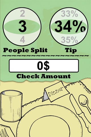 Tip and bill calculator screenshot 3