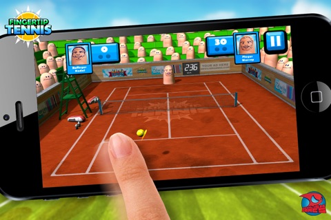 Fingertip Tennis screenshot 4