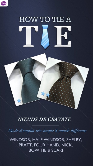 Screenshot #1 pour Noeuds de cravate